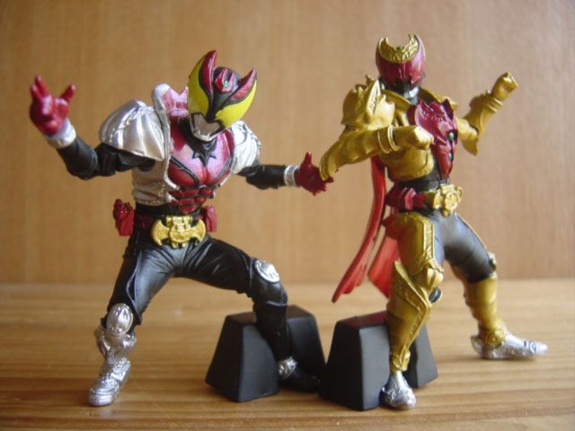 ♯Ehe21Ex仮面ライダーキバアクションポーズ5種 - メルカリ