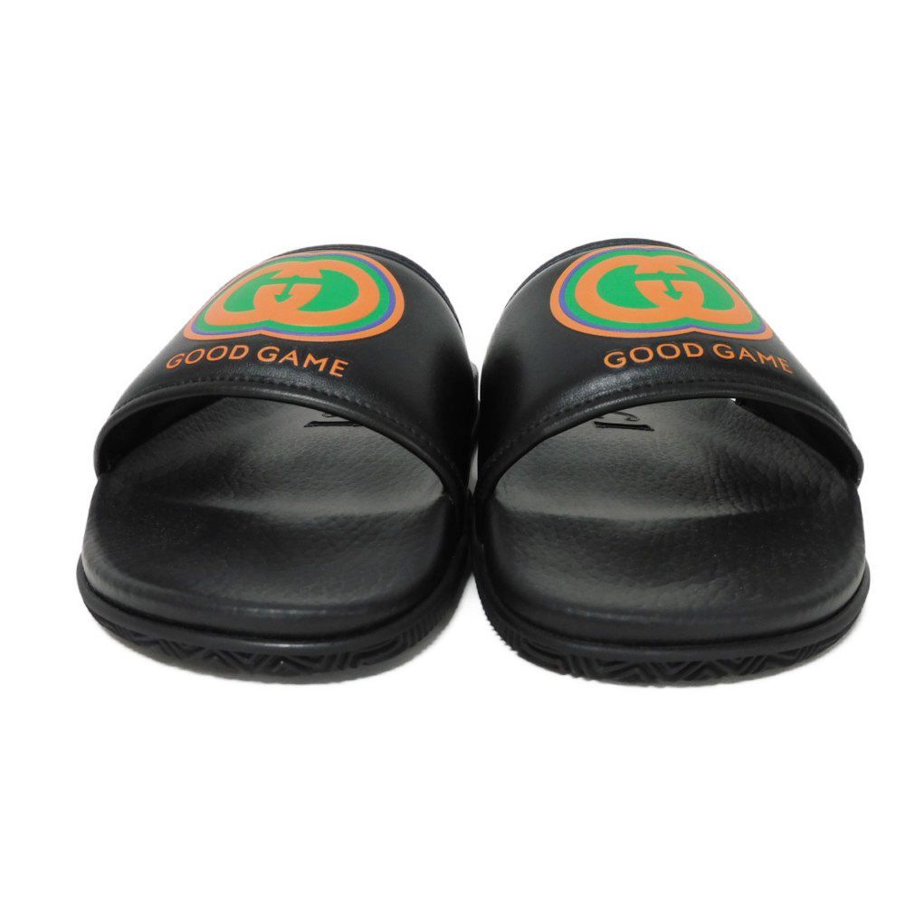 GUCCI グッチ GOOD GAME スライド 9 ダブルG ロゴ エンボス