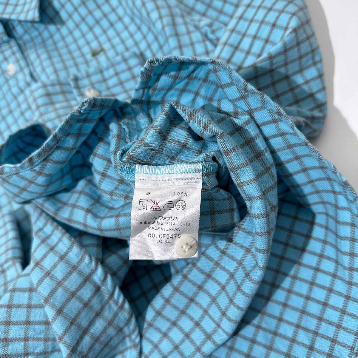 LACOSTE チェック柄 長袖シャツ サイズ40 楽天市場】◇ ラコステ/LACOSTE スナップボタン チェック柄 長袖