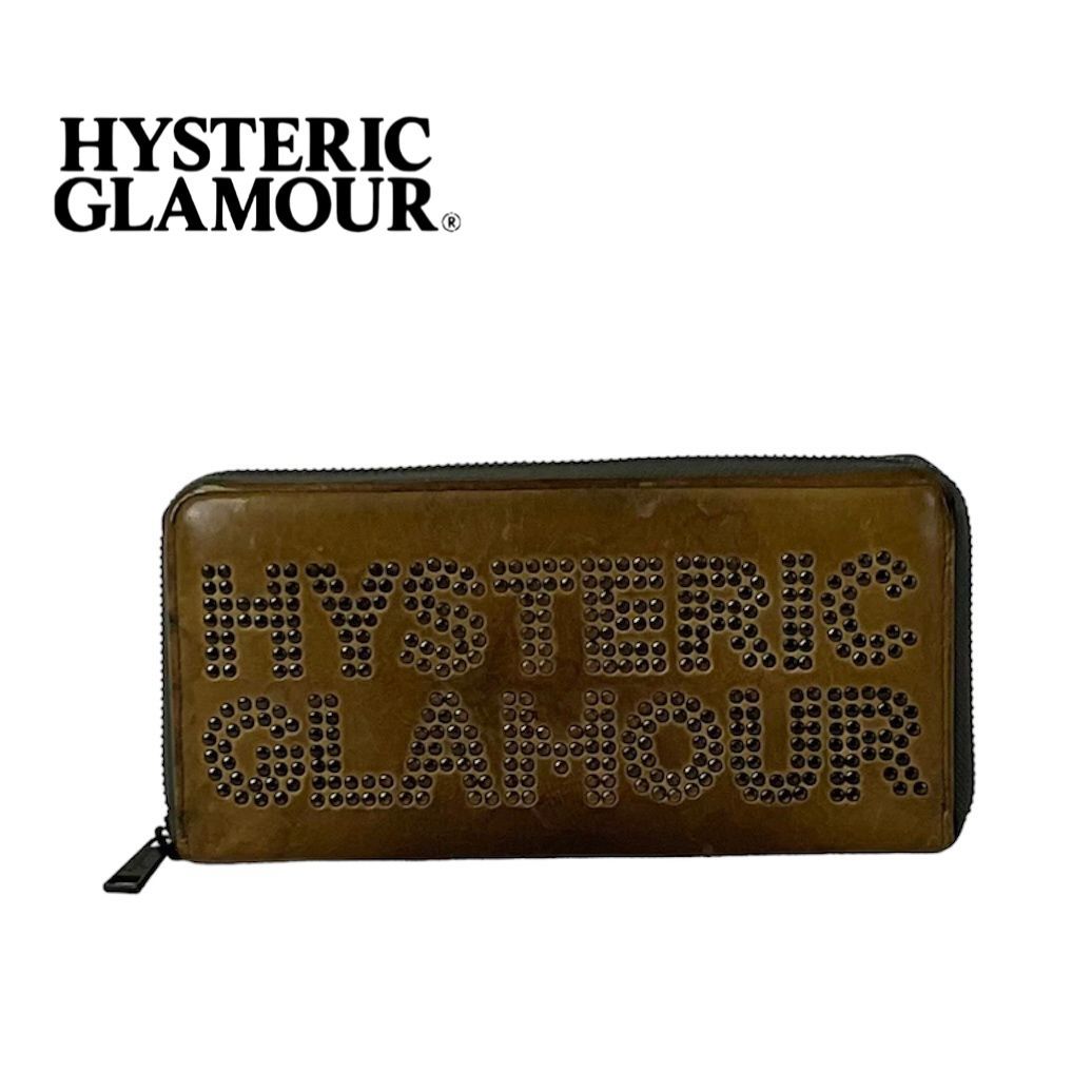 HYSTERIC GLAMOUR ヒステリックグラマー 長財布 スタッズ ロゴ