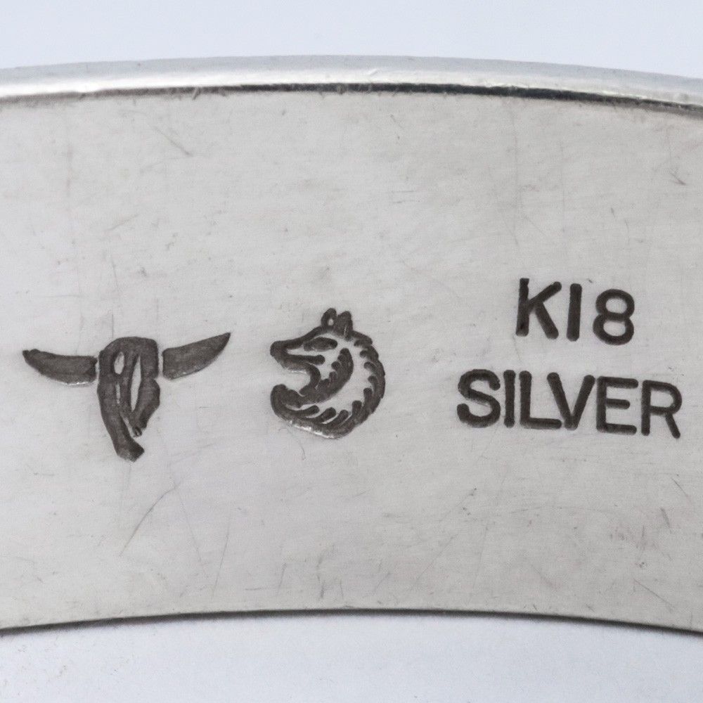 TADY&KING 平打ちバングル GPウルフ シルバー - メルカリ