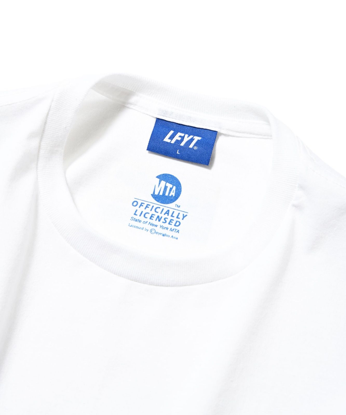 LFYT × MTA エルエフワイティー × エムティーエー Lafayette LOGO TEE 半袖Tシャツ LA240102 WHITE XLサイズ ¥7700 ＋ 送料¥600