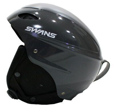 ★スワンズ★スノーヘルメット H-45R ガンメタ S 48～54cm 6480