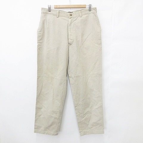 RRL ベージュ チノパン ストレート丈 Honeys チノワイドストレート（股下64cm） ボトムス パンツ