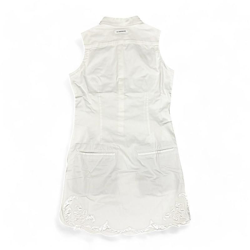 ST ANDREWS セントアンドリュース ノースリーブ ポロ ワンピース S