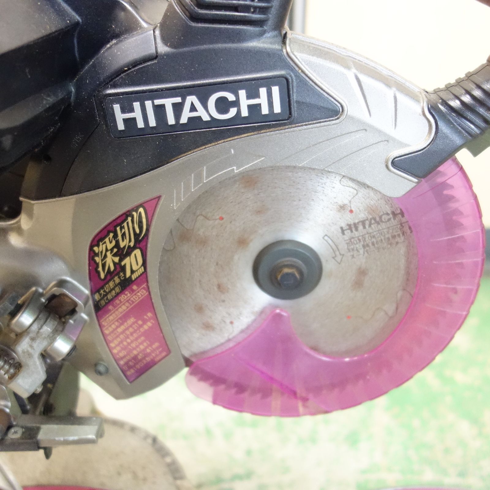 送料無料] ☆日立工機 HITACHI 190mm 卓上 スライド 丸のこ C7RSC 丸鋸 