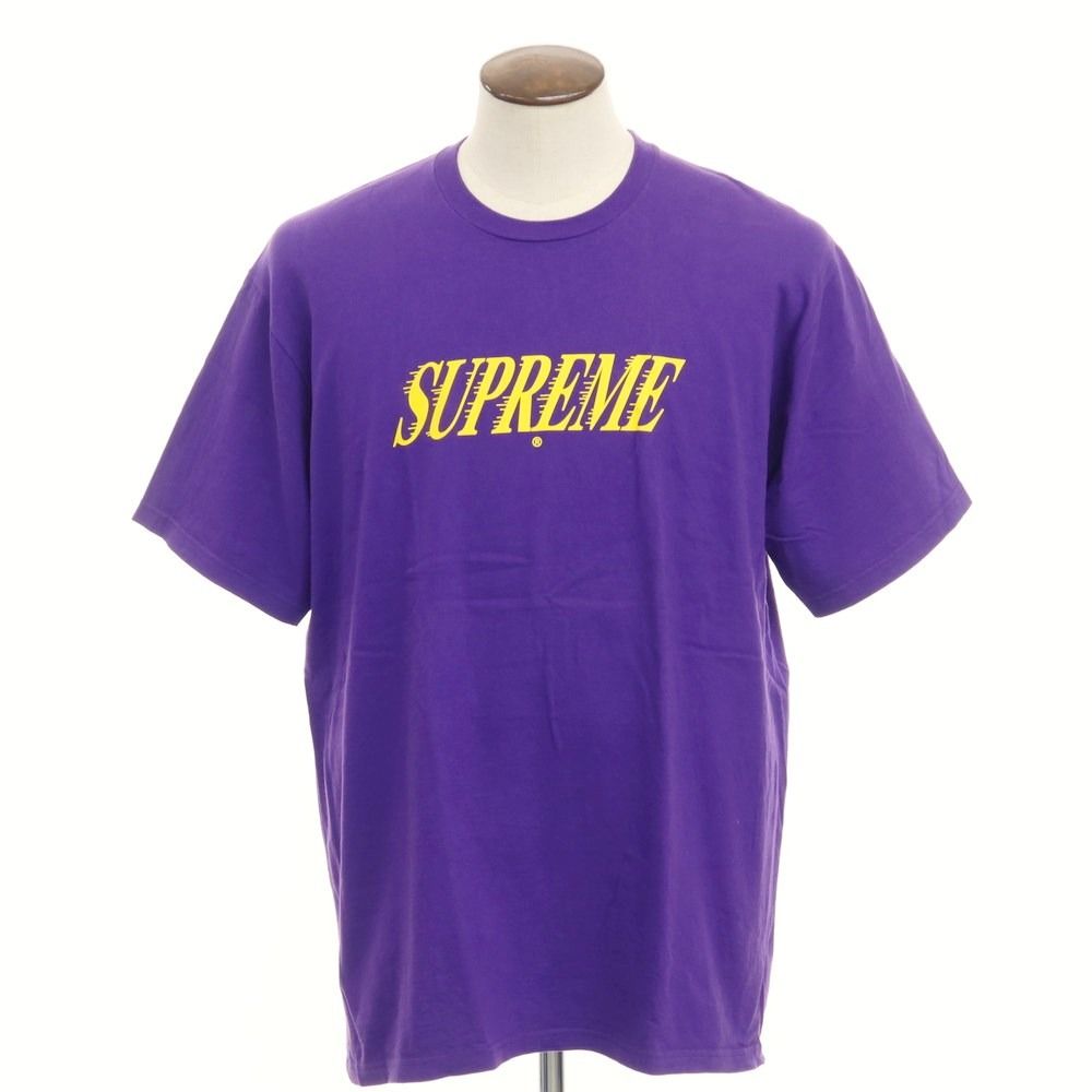Supreme 2022AW Slap Shot Tee シュプリーム スラップショットTシャツ 半袖カットソー ロゴプリント ホワイト サイズL【230521】【新古品】【me04】