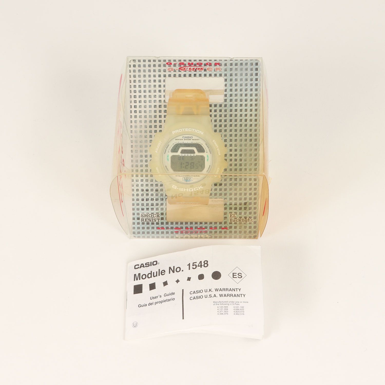 G-SHOCK ジーショック 90s ハワイ限定 DW-8700SG-7VT GLIDE スケルトン 