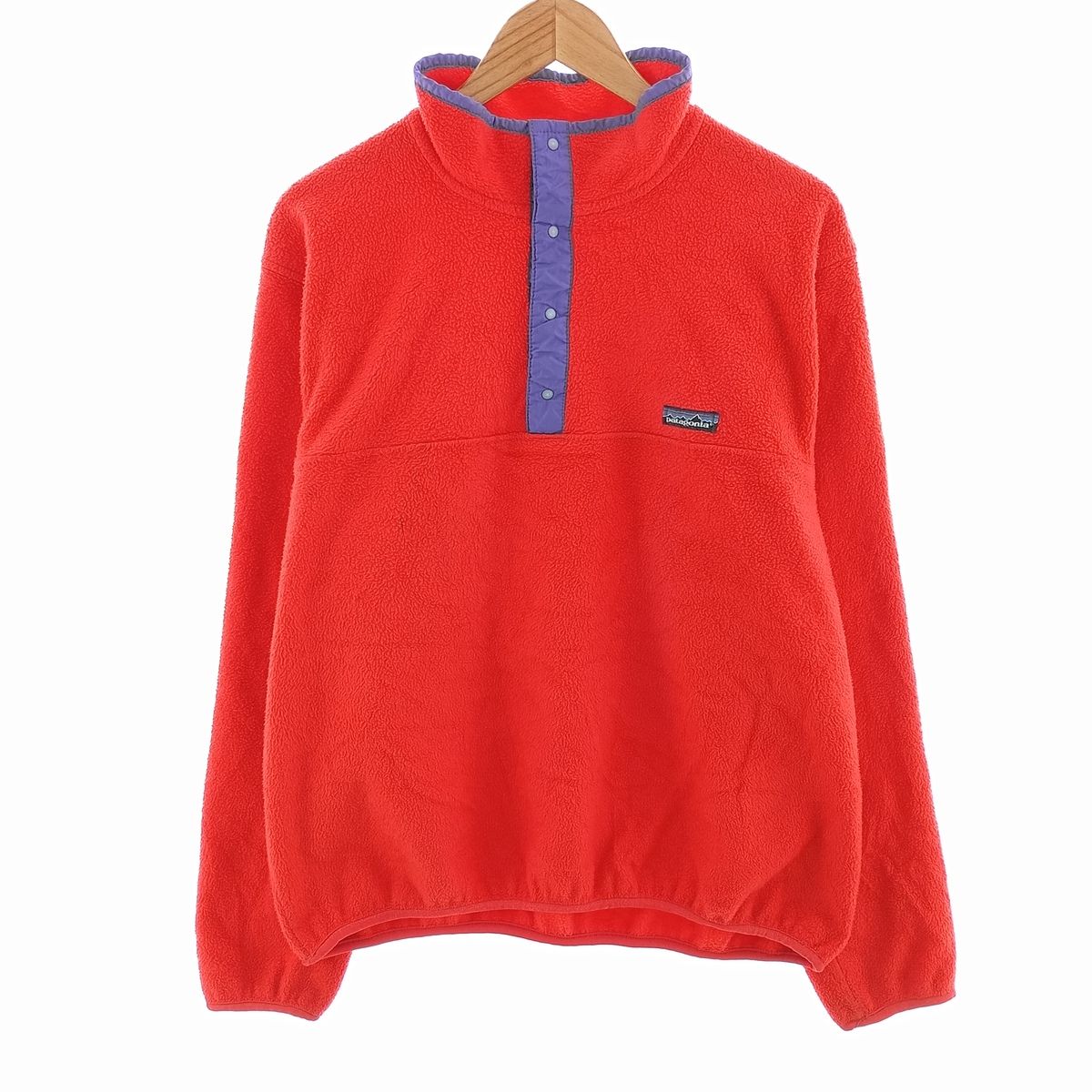 古着 パタゴニア Patagonia ハーフスナップ フリースプルオーバー USA製 メンズL相当 ヴィンテージ/eaa404875