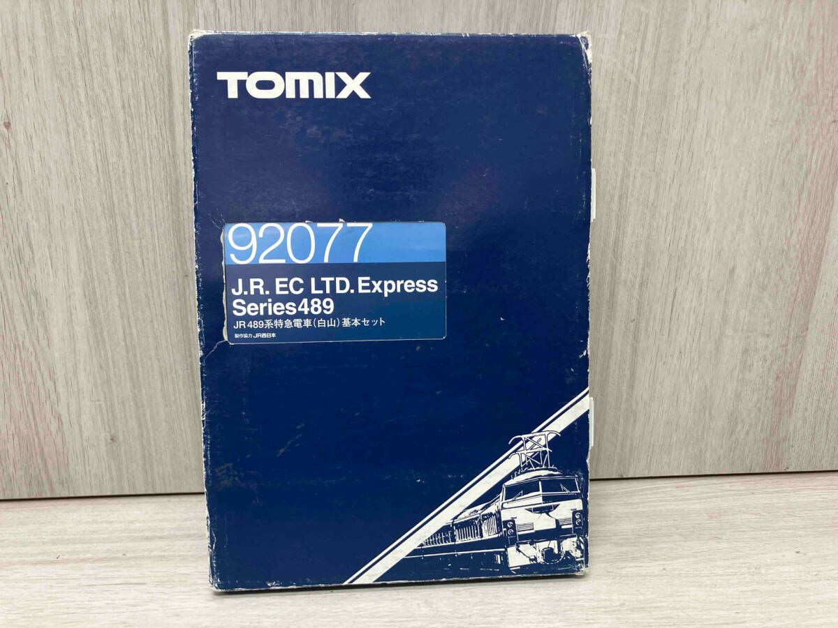 TOMIX 92077+92078 JR489系特急電車白山基本セット増結セット TOMIX JR489系特急電車 増結セット 92078 - メルカリ