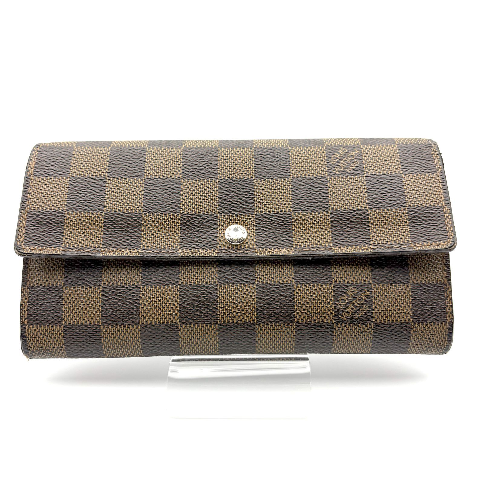 良品 】LOIS VUITTON ルイヴィトン ダミエ ポルトフォイユサラ