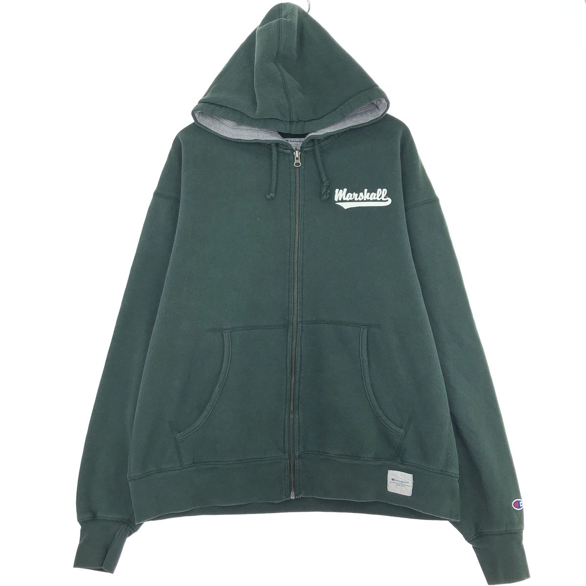 古着 チャンピオン Champion AUTHENTIC ATHLETIC APPAREL スウェットフルジップパーカー メンズL/eaa413314