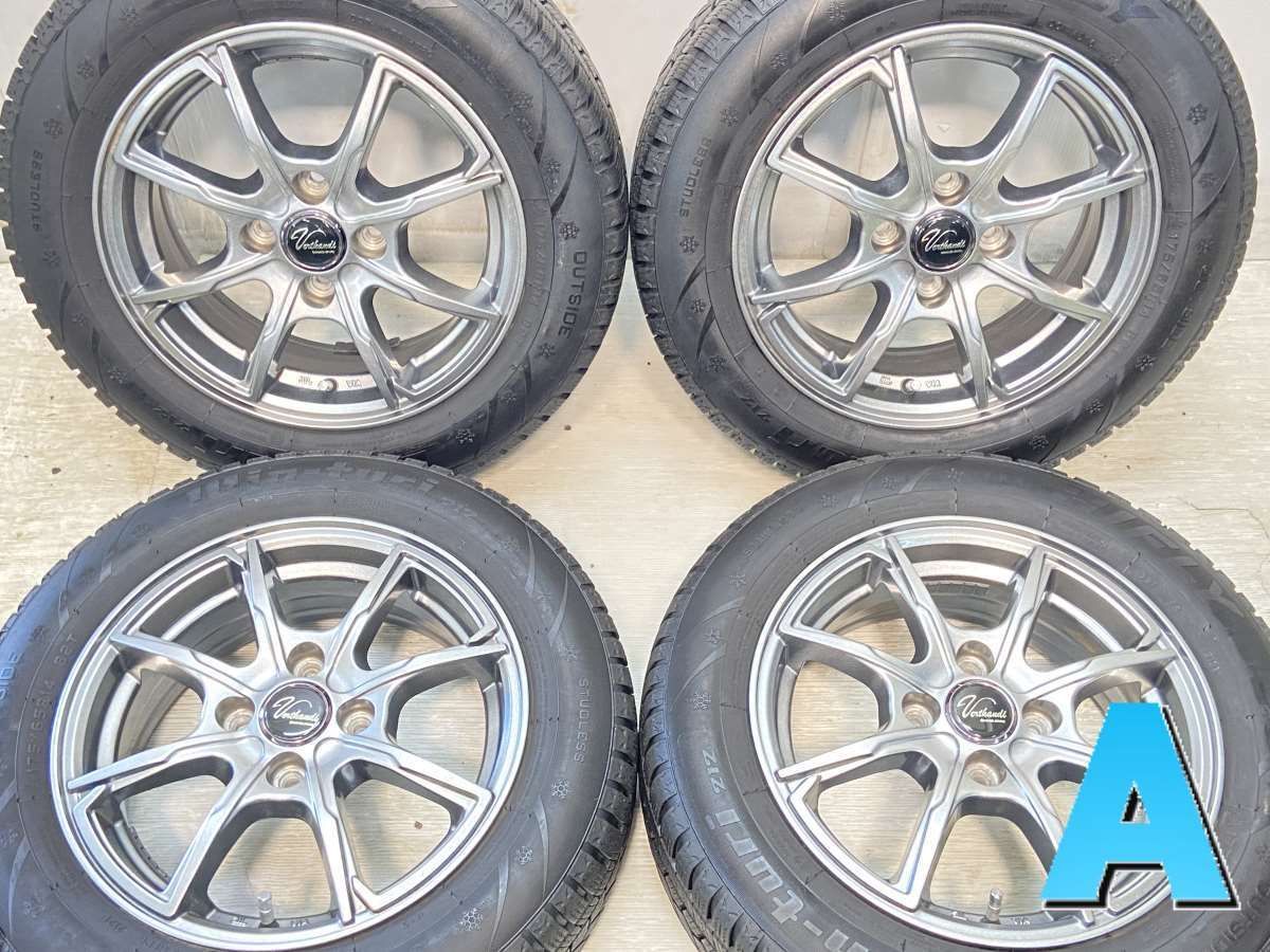 175/65R14  n　 HIFLY Win-turi 212 n　 ヴェルサンディー n14x5.5 43 100-4穴 n中古タイヤ スタッドレスタイヤ ホイールセット 4本セットn w14240703041