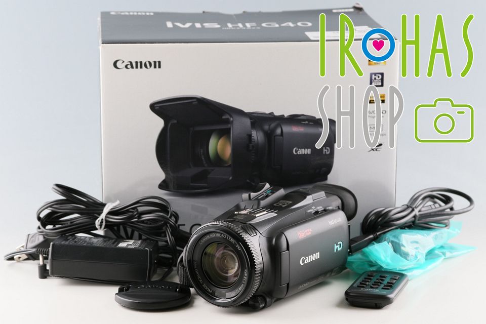Canon iVIS HF G40 HD Video Camera With Box 61029L9