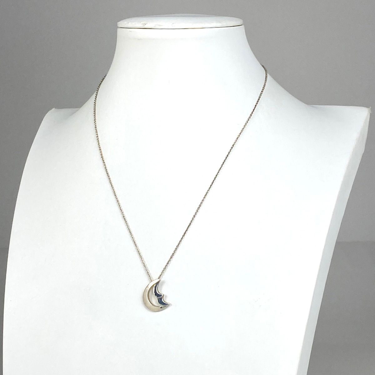 ティファニー TIFFANY&Co. クレセント ムーン ネックレス 三日月