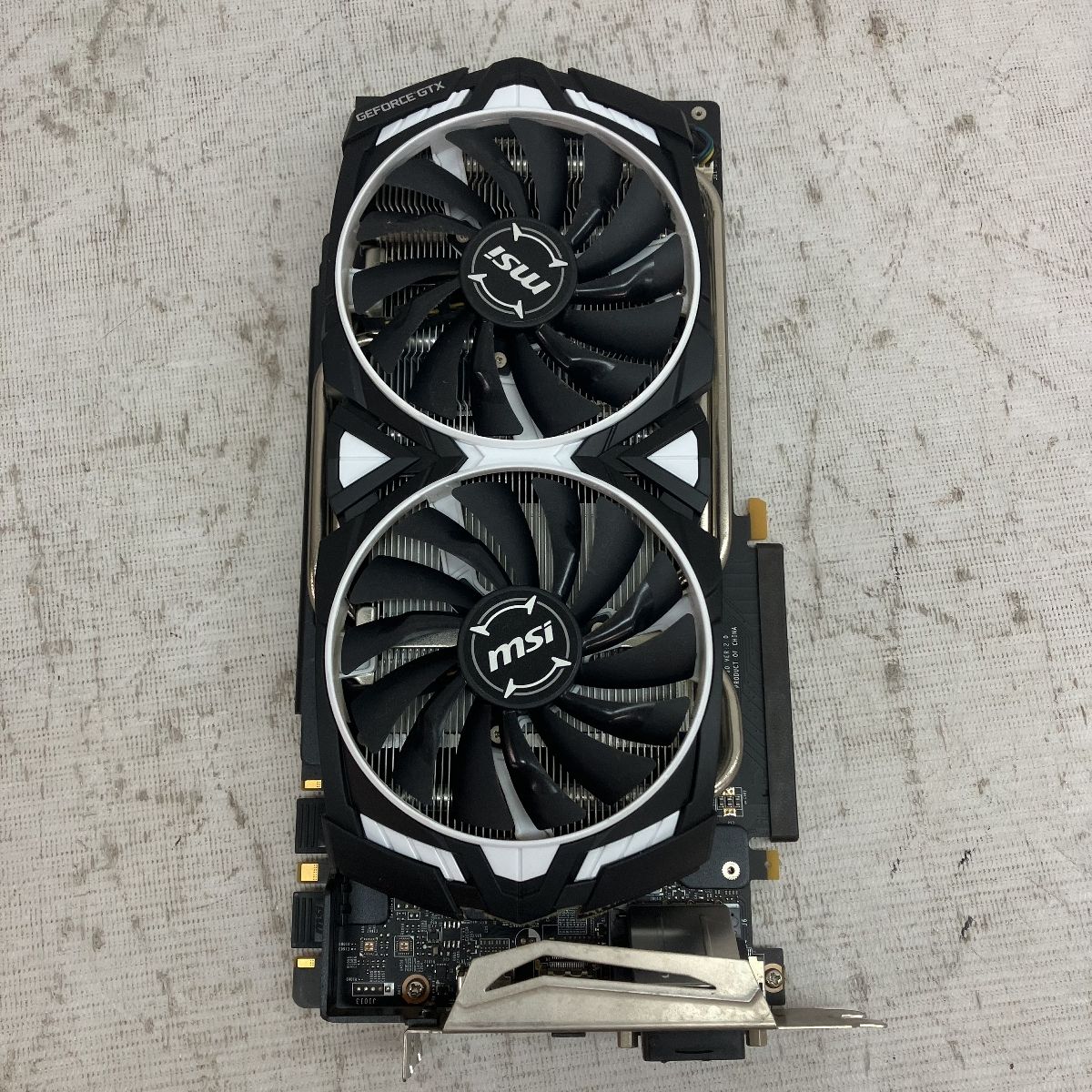 MSI GeForce GTX 1080 Ti ARMOR 11G OC グラフィックボード PCパーツ ジャンク C9508640 - メルカリ