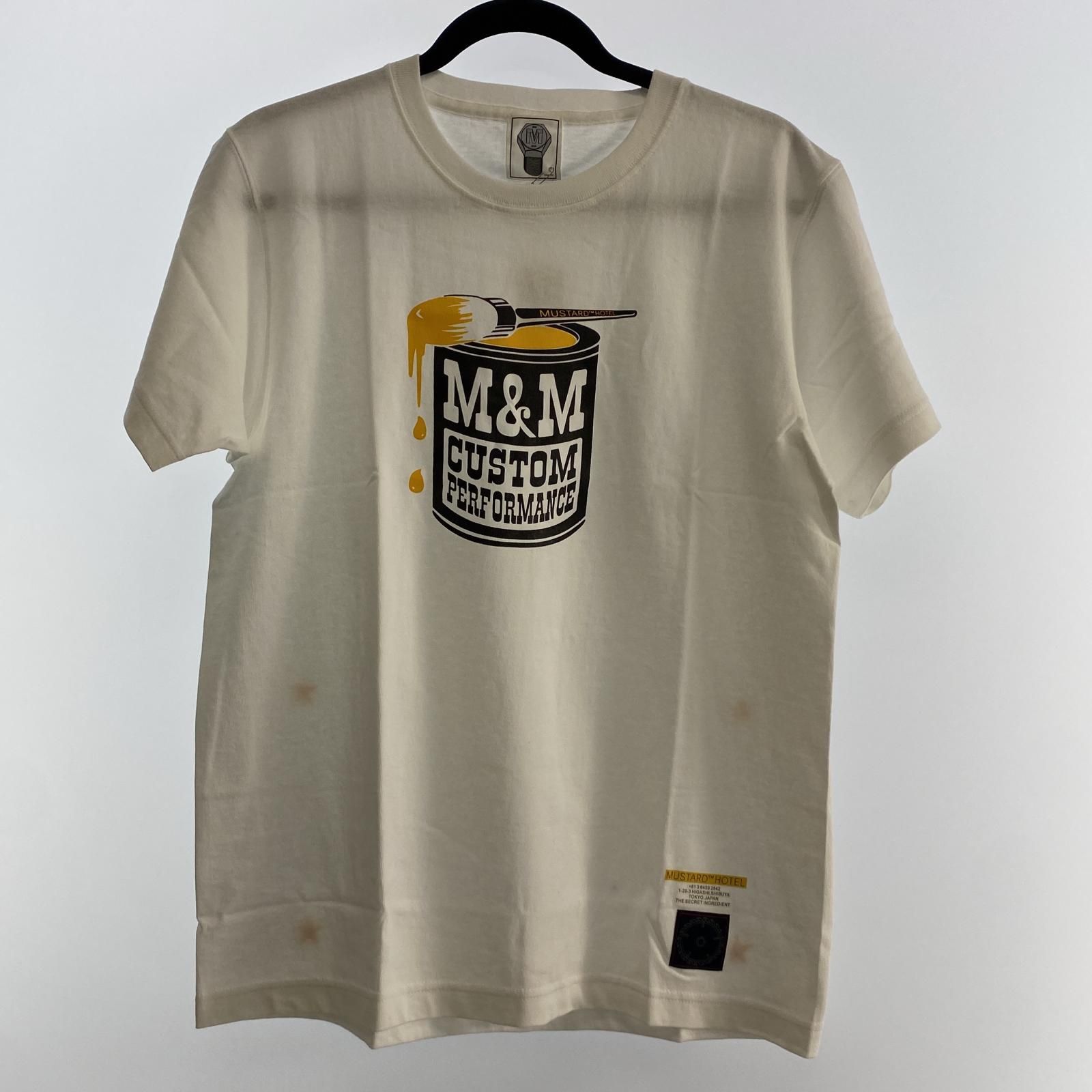 M&M Custom Performance　 半袖シャツ Lサイズベージュ 未使用 M&M CUSTOM PERFORMANCE エムアンドエム カスタム