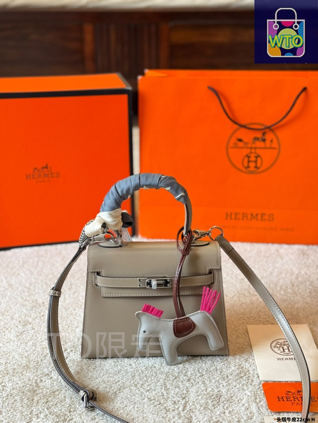 今日WTO】Herm?s Kelly Bag 22cm エルメス ケリーバッグ 22cm