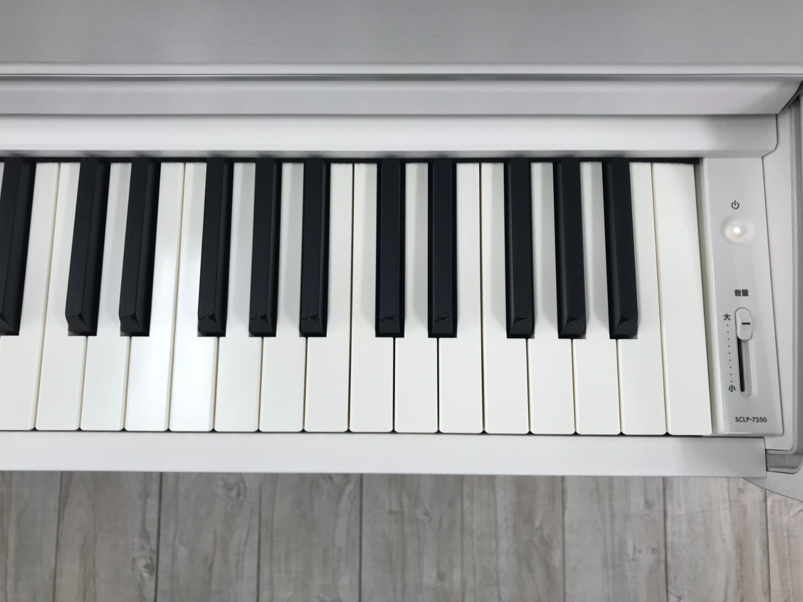 ★68355【電子ピアノ】YAMAHA 　SCLP7350WH　21年製 ☆68355【電子ピアノ】YAMAHA SCLP7350WH 21年製 - メルカリ