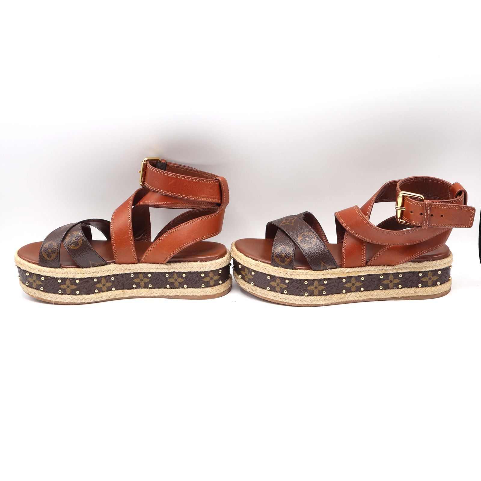 LOUIS VUITTON ルイ・ヴィトン　サンダル　レディース 36 1/2 LOUIS VUITTON ルイ・ヴィトン サンダル レディース 36 1/2 LOUIS