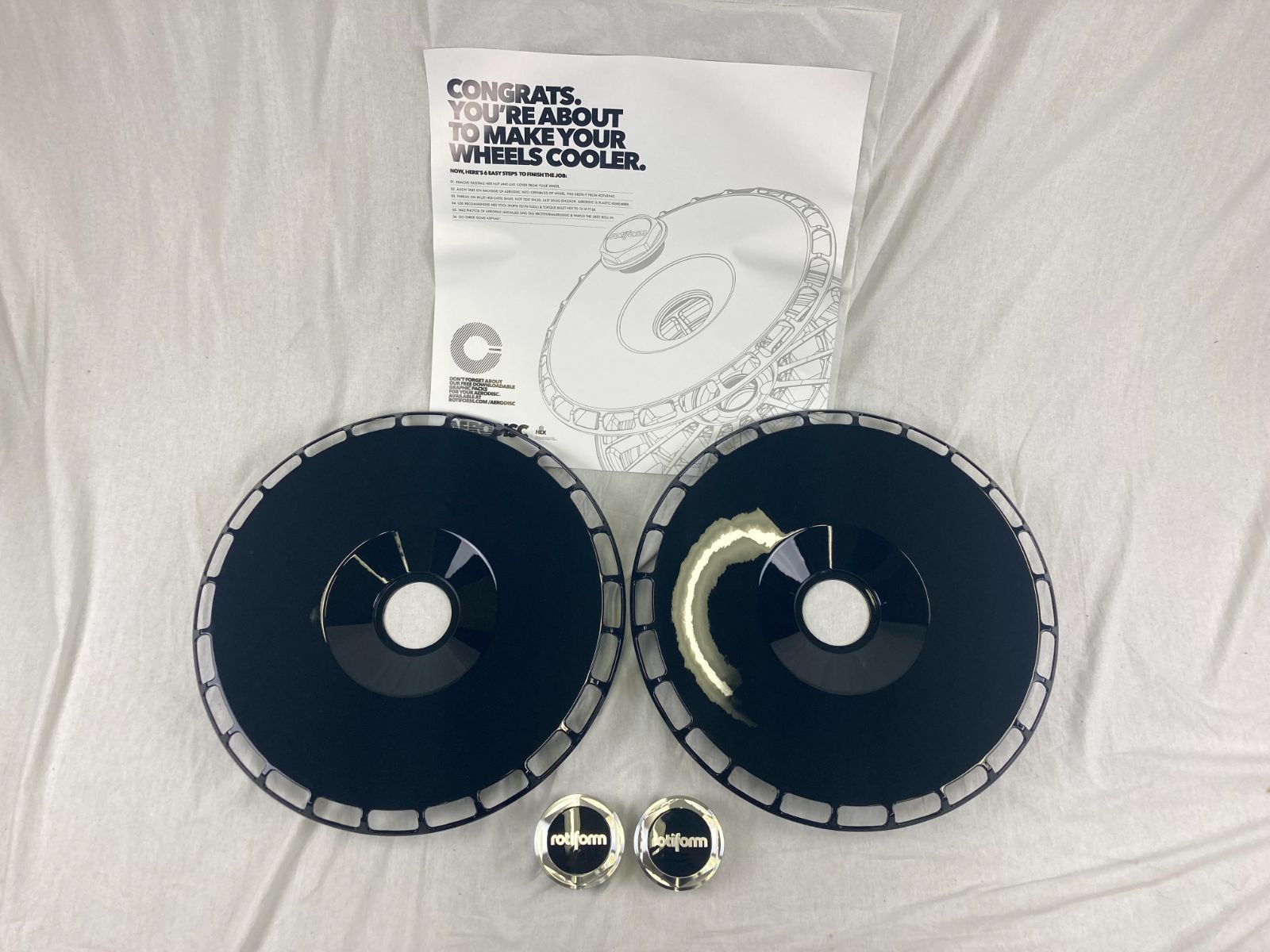 rotiform エアロディスク 2枚