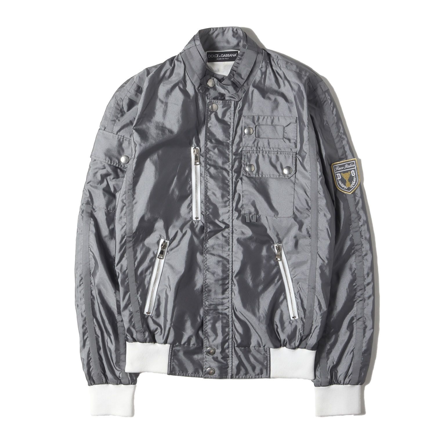 DOLCE&GABBANA ドルチェ&ガッバーナ ジャケット シルバー サイズ