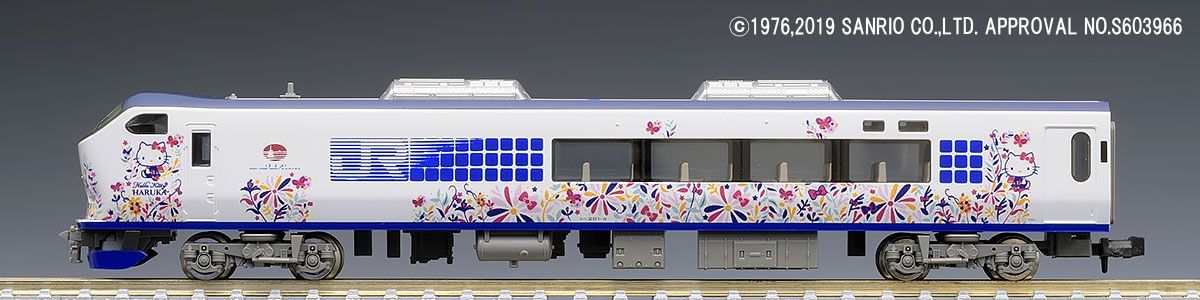 281系　ハローキティはるか　butterfly セット　TOMIX 98674 tekkonmodel_98674