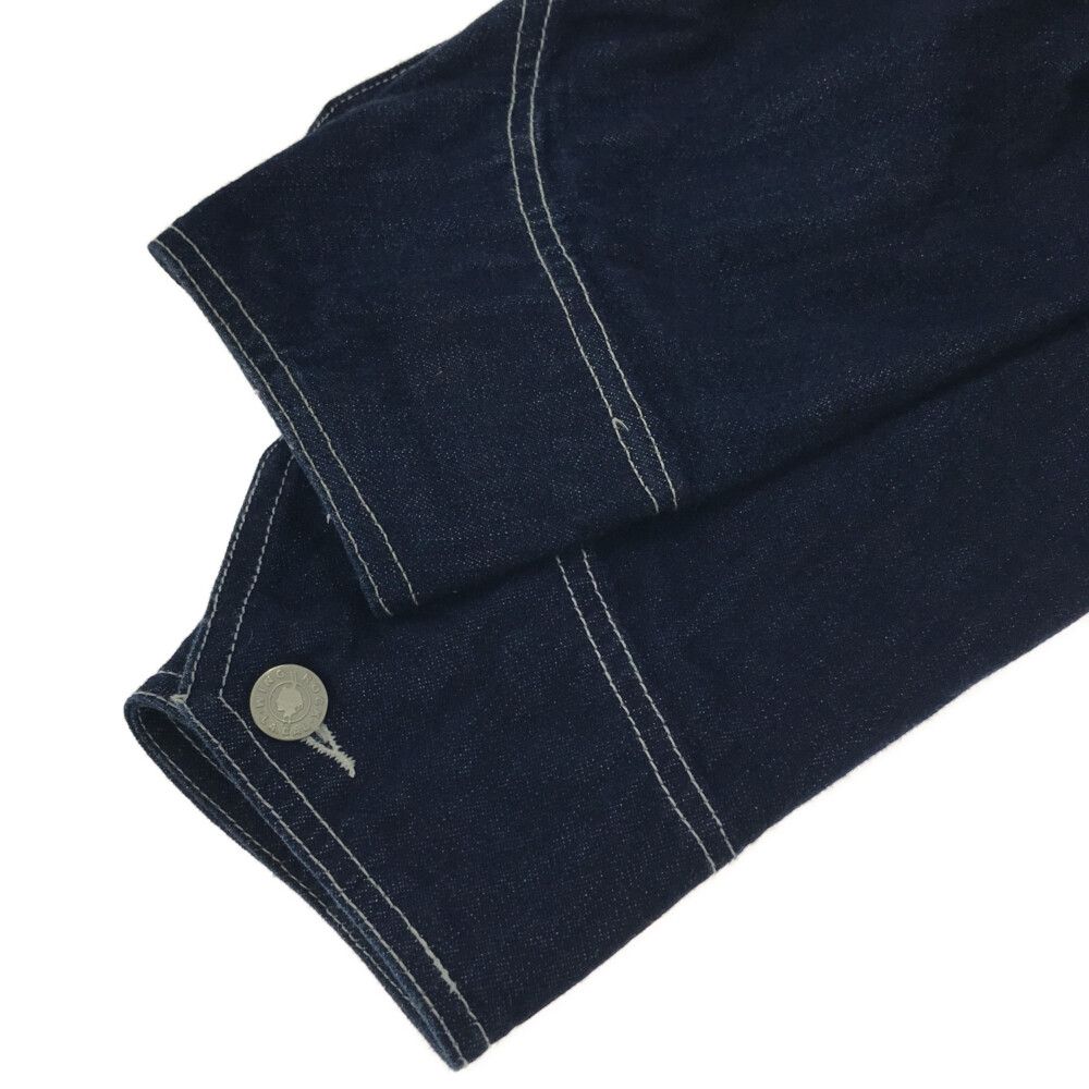 【美品】 WINGROCK ウィングロック デニム カバーオール WING ROCK ウィングロック HAND-CRAFTED フロントロゴパッチ