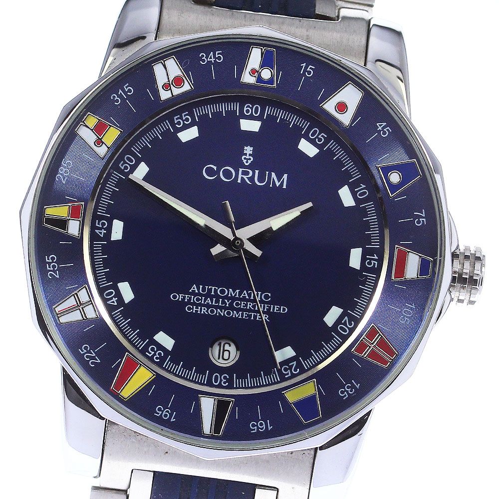 コルム CORUM 99.430.30 V585 アドミラルズカップ デイト 自動巻き 