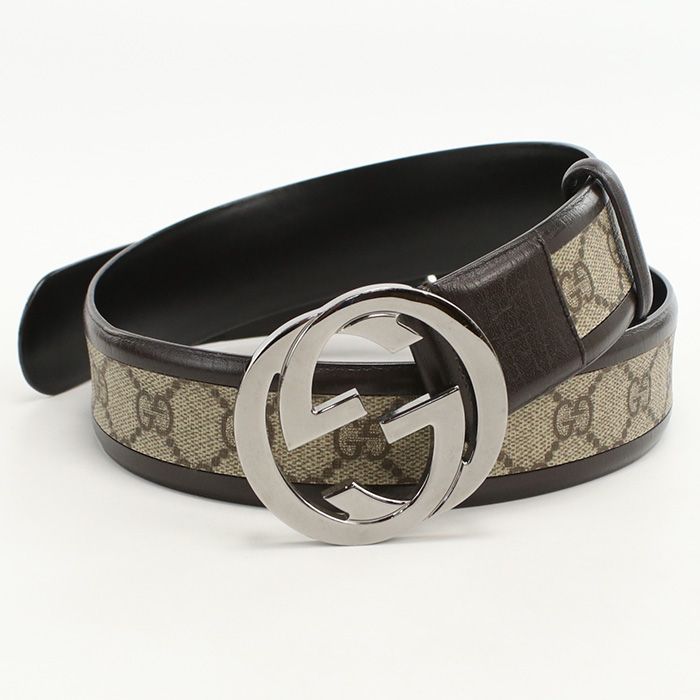 GUCCI インターロッキングG ベルト #80 142931【ランク：A】 GUCCI グッチ メンズベルト インターロッキングG 142931 ベルト