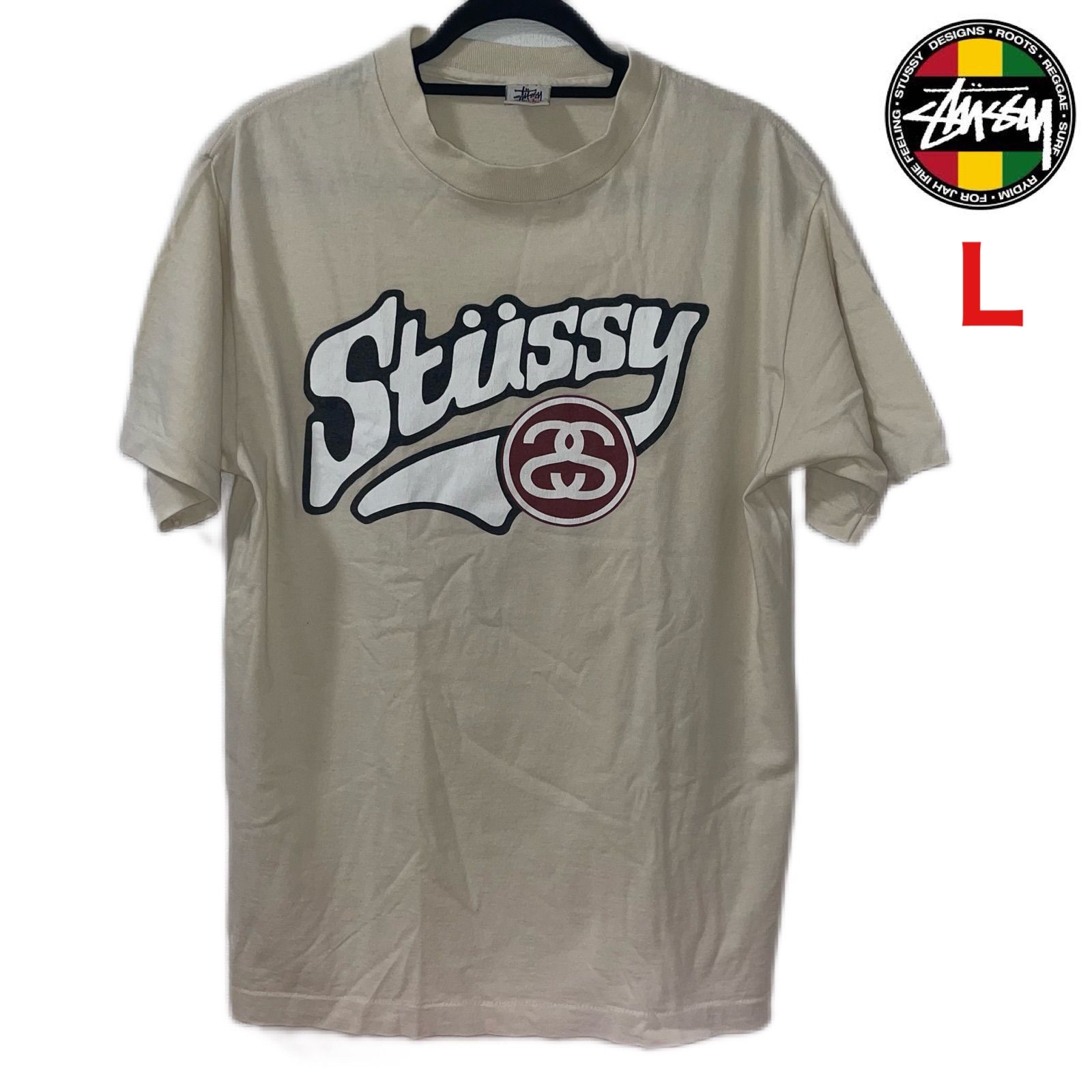 STUSSY OLD 90's ヴィンテージ TEE 白タグ USA製