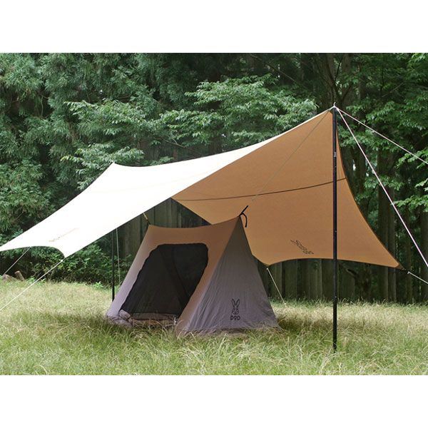 DOD　ワラビー　テント　付属品揃っています ワラビーテント T2-657-BR DOD キャンプ テント アウトドア