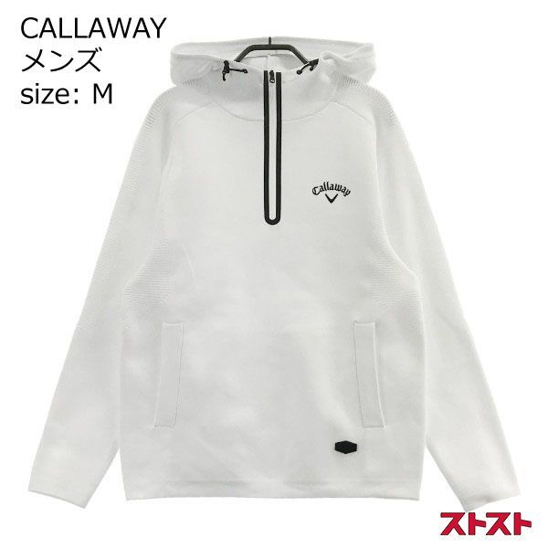 CALLAWAY キャロウェイ 2022年モデル ハーフジップ 長袖パーカー M ［240001911515］