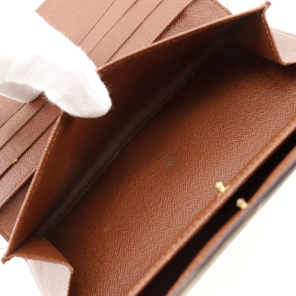 ルイヴィトン LOUIS VUITTON ポルト トレゾール エテュイ パピエ 三