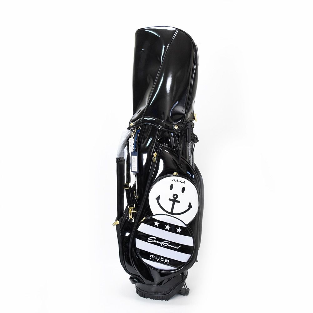muta MARINE】未使用 クリアキャディバッグ 新品 タグ付き MUTA MARINE