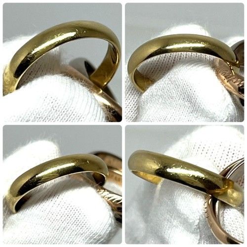 CARTIER カルティエ トリニティ リング クラシック B4236447 750YG  