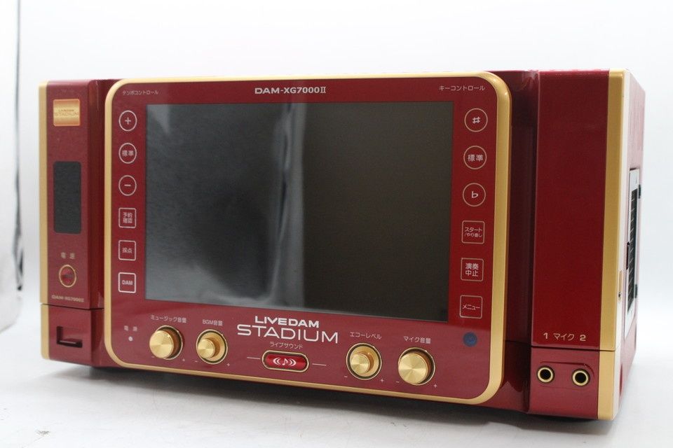 第一興商 LIVE DAM STADIUM STAGE DAM-XG7000Ⅱ レッド ライブ