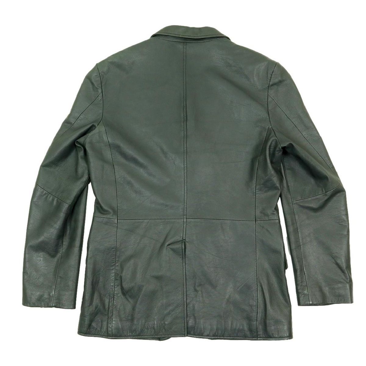 B3494】【裏地ペイズリー柄】【羊革】MEN'STENORAS メンズティノラス