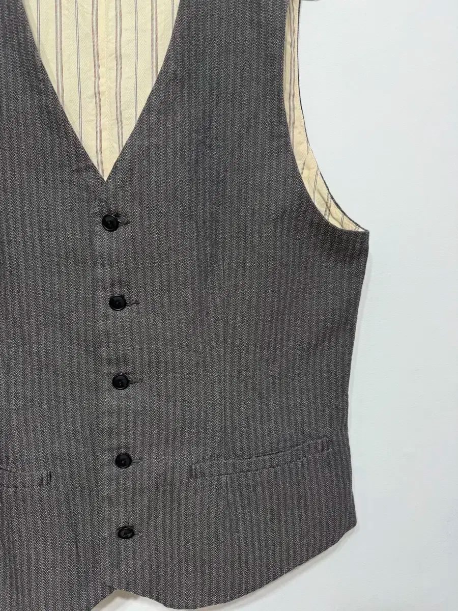 ORGUEIL オル クラシック ヘリンボーン ベスト