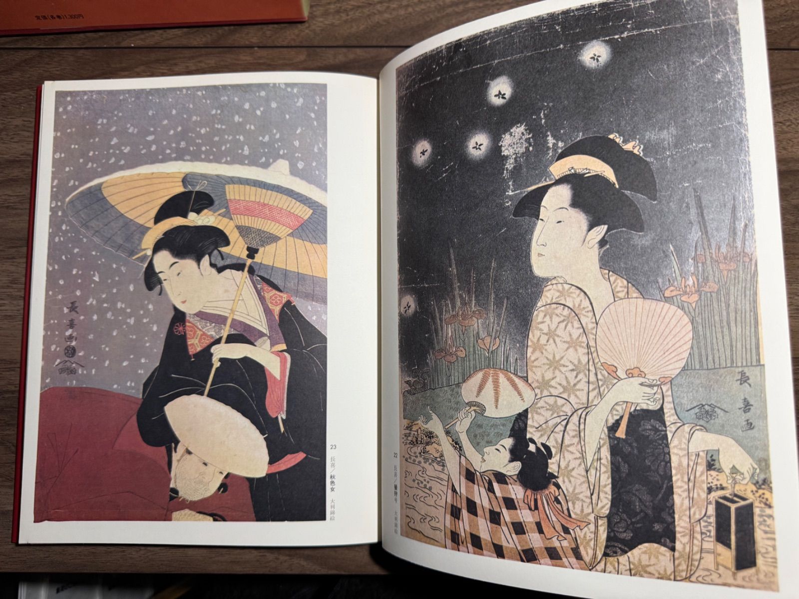 歌麿/栄之 浮世絵大系 集英社発行 函付き 解説付き 大河ドラマ