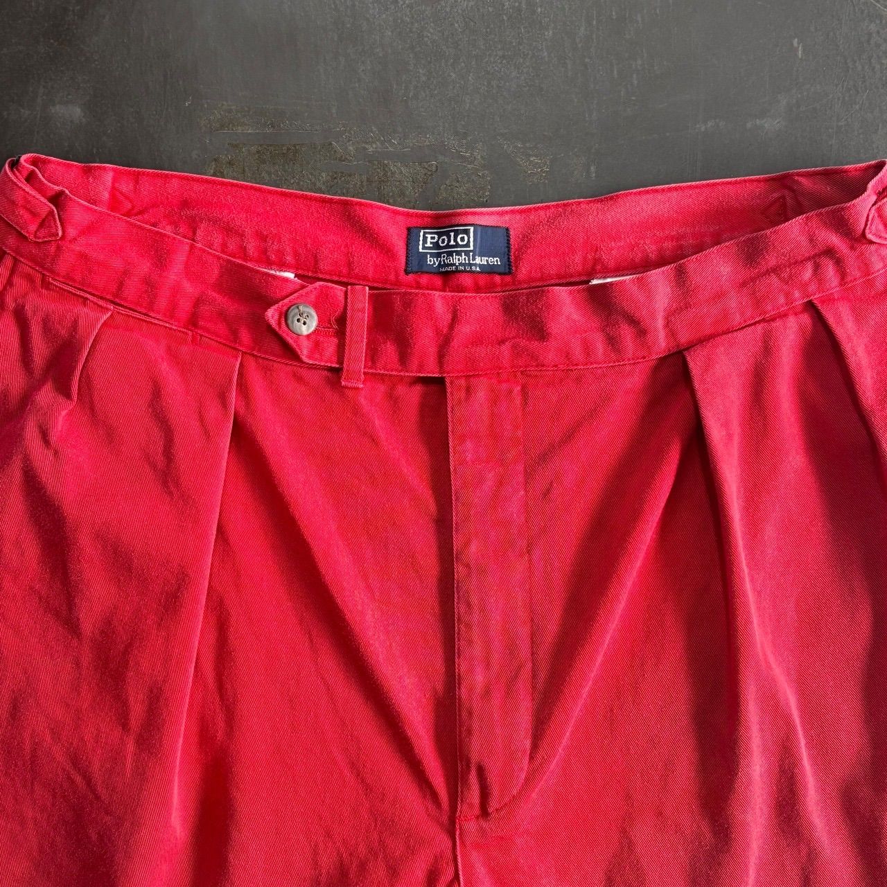 90s Polo by Ralph Lauren グルカショーツ レッド