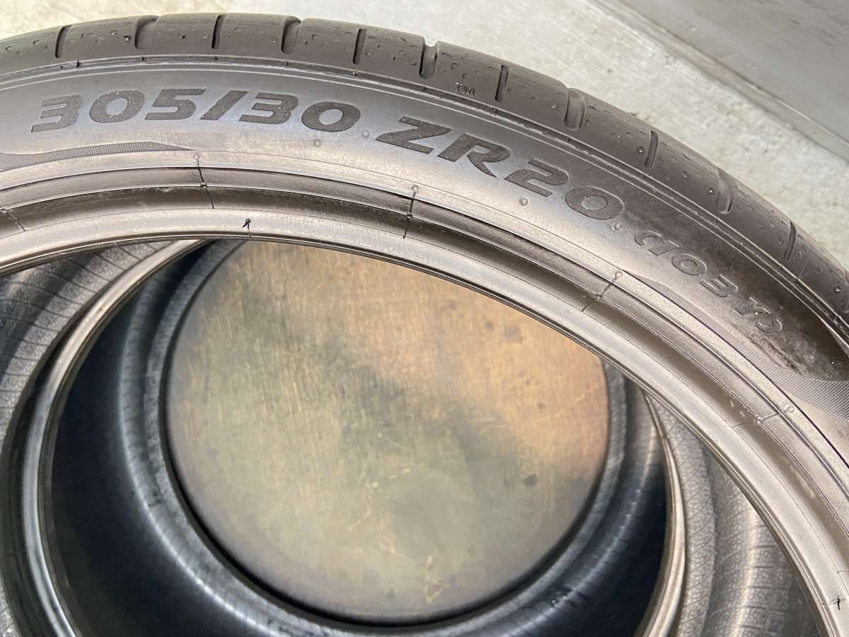 305/30R20 ピレリ P ZERO 中古タイヤ サマータイヤ 2本セット 