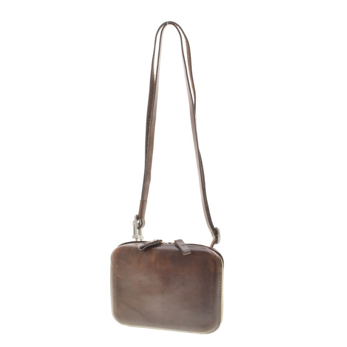 CECCHIDEROSSI】ARMOR BELT BAG レザーショルダーバッグ - メルカリ