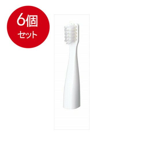6個まとめ買い  EW0966-W ポケットドルツ用 舌ケアプラスブラシ 2本入メール便送料無料 × 6個セット