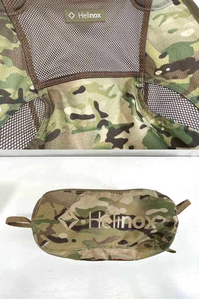 Helinox - s25t-0514a【中古】ヘリノックス　Helinox チェアワン カモ  一人用イス【9800円以上で沖縄・離島などの一部地域も送料無料での発送となります。】 s25t-0514a【中古】ヘリノックス Helinox チェアワン カモ 一人
