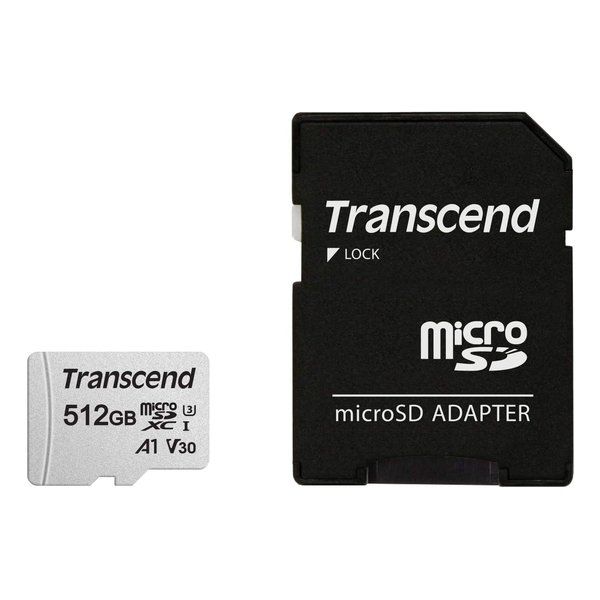 【新品】Transcend  トランセンド microSD 512GB Nintendo Switch 動作確認済 TS512GUSD300S-A (2509714)