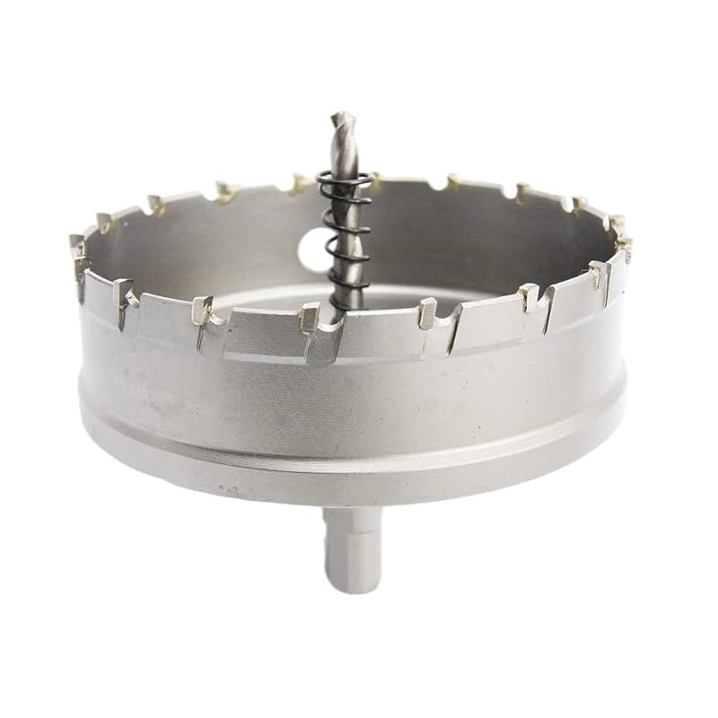 超硬 ホールソー ホールカッター ステンレス 鉄 金属 穴あけ タングステン合金チップ 切削直径 (120 mm) 0