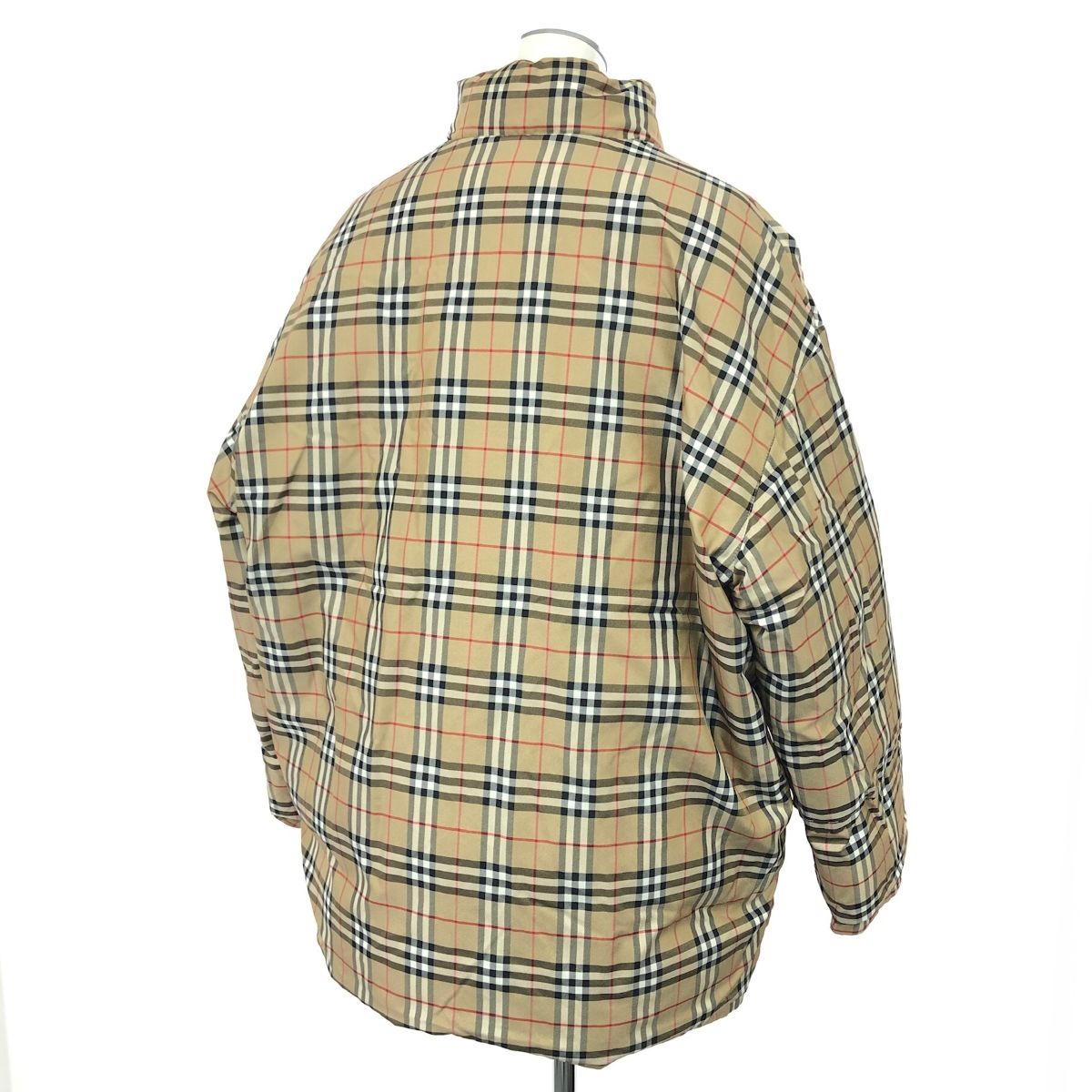 激レア 正規品 BURBERRY ノバチェック インナー ジャケット Burberry's バーバリーズ リバーシブルダウンジャケット 大きいサイズ