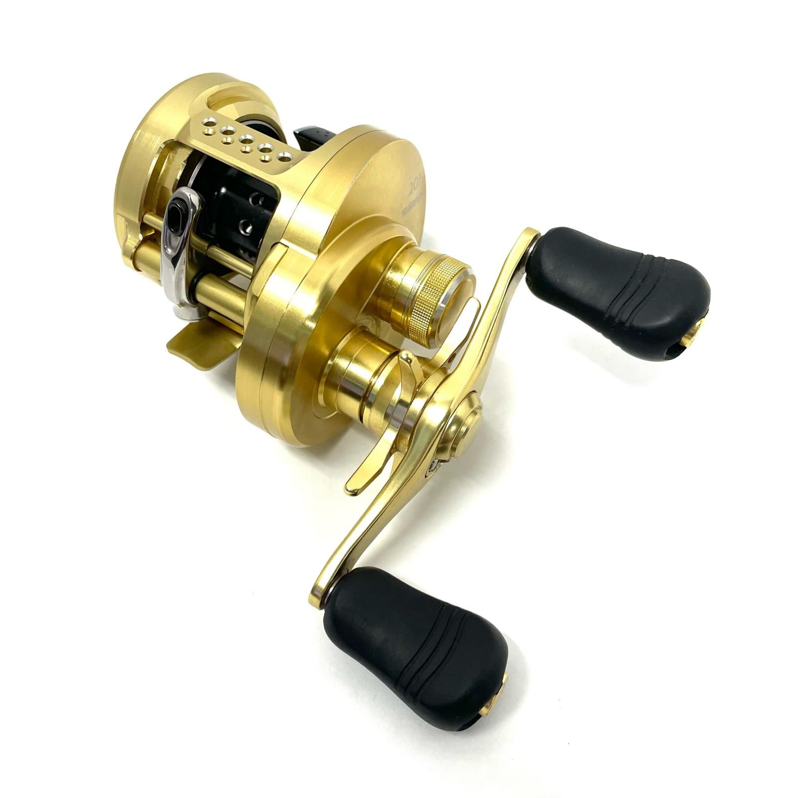尾張小牧店 付属品なし SHIMANO | シマノ リール 14カルカッタコンクエスト 201 ベイトリール|左ハンドル 86