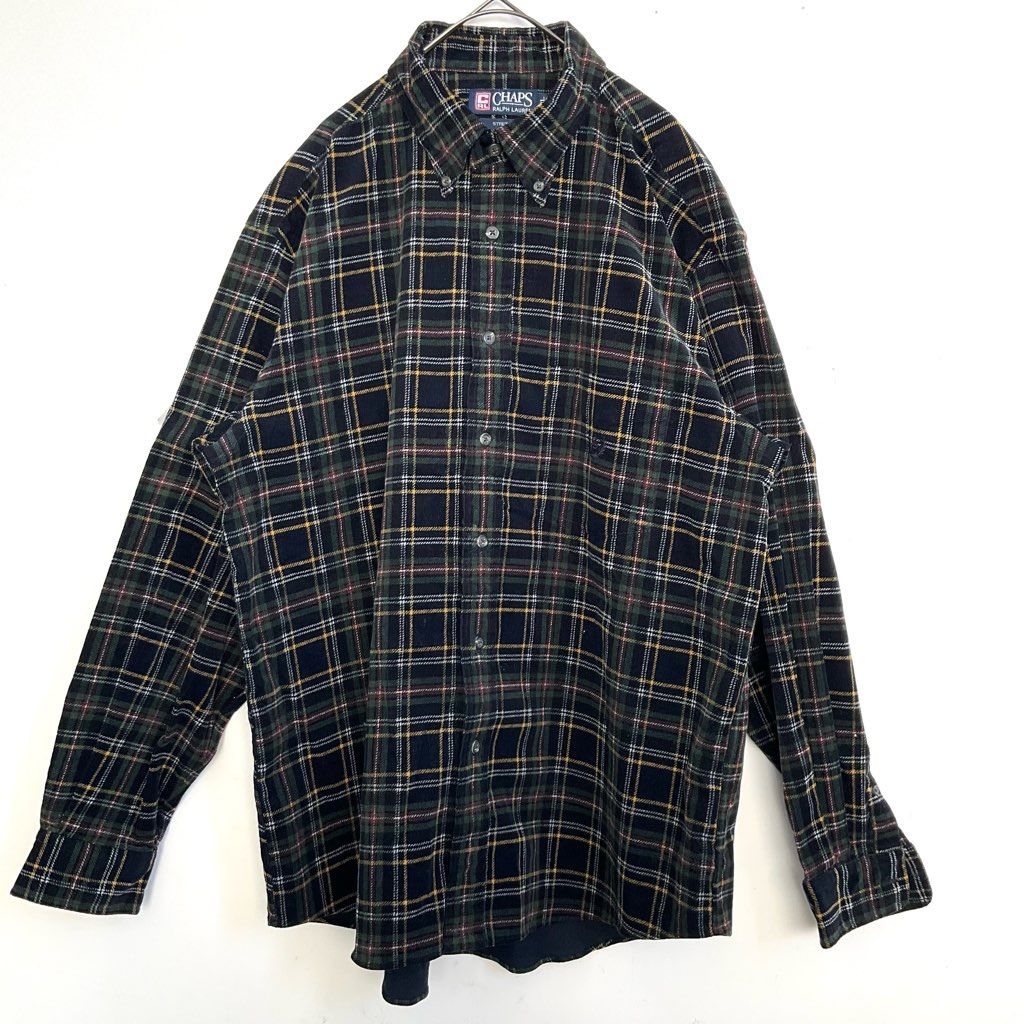CHAPS RALPH LAUREN ラルフローレン チェック シャツ 2L 778347